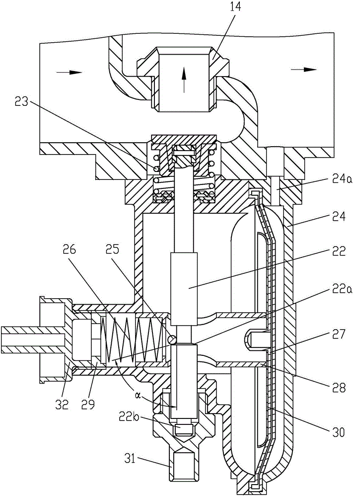 Pressure adjusting assembly for natural gas pipeline