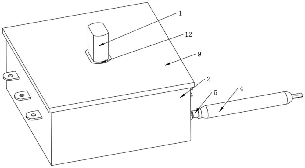 Liquid expansion type temperature controller