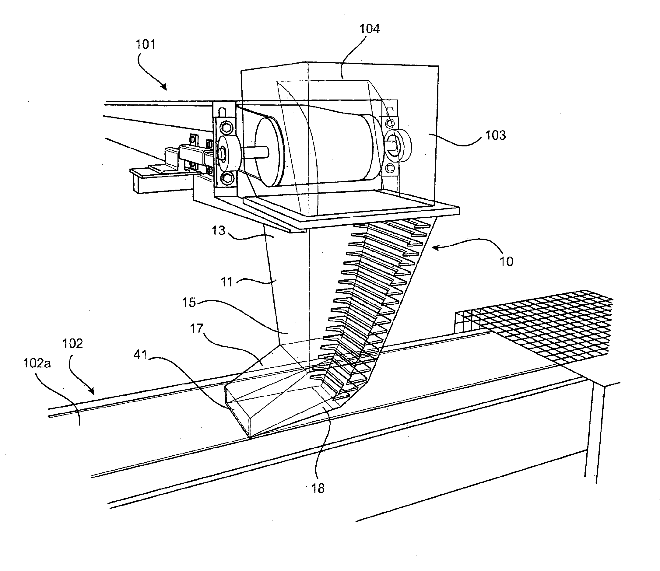 Transfer chute