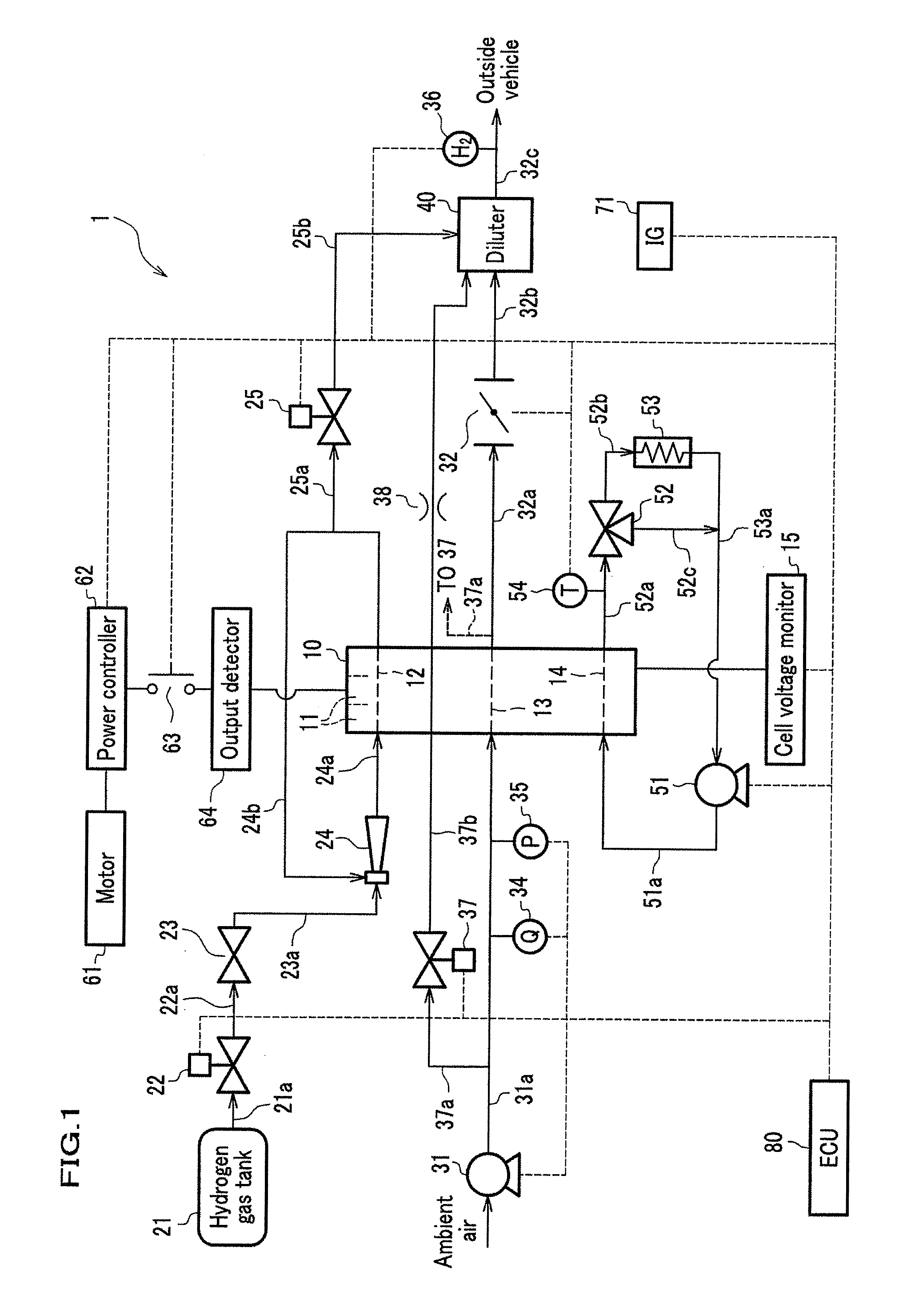 Fuel cell system and method of operating fuel cell system