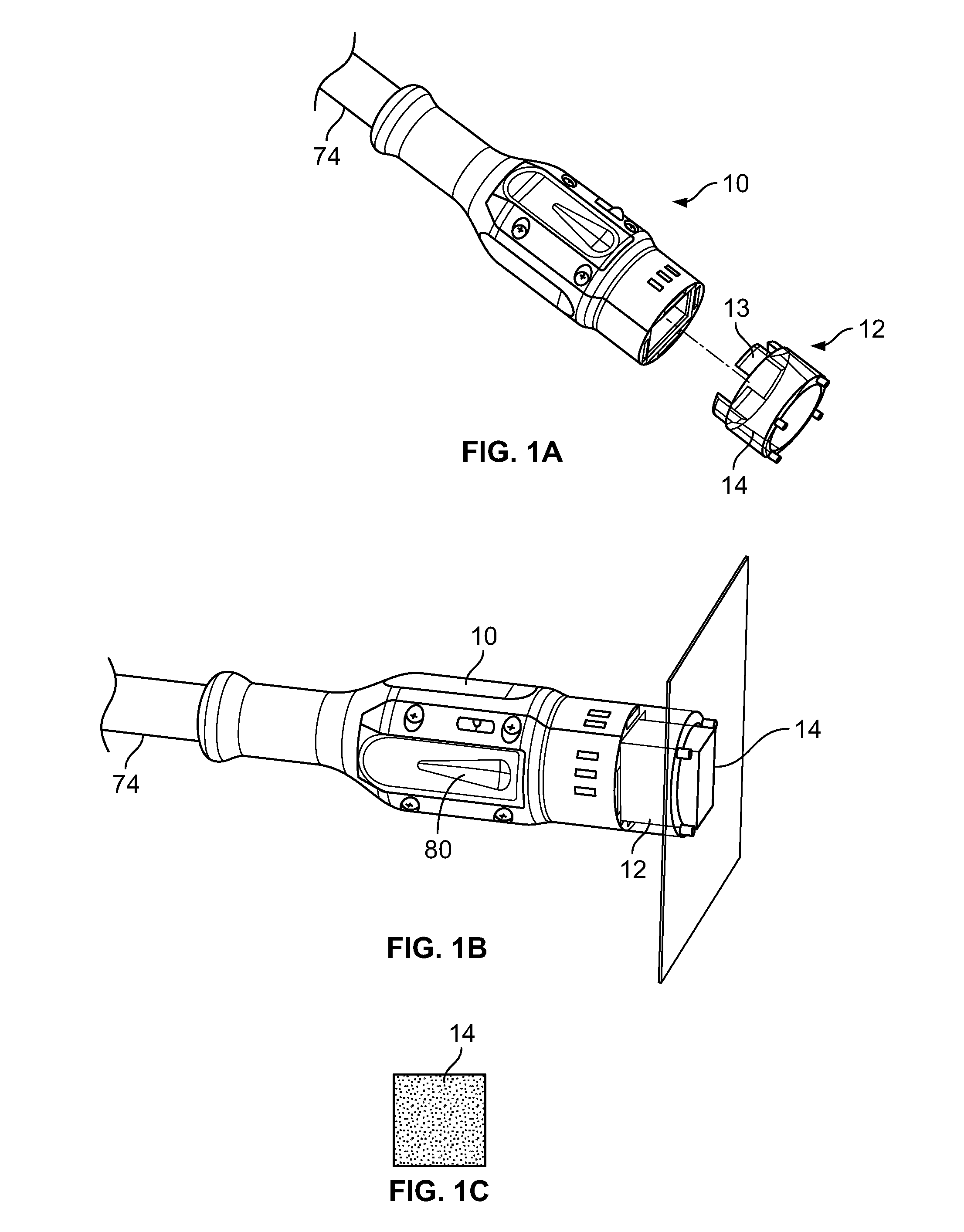 Device for targeted treatment of dermatoses