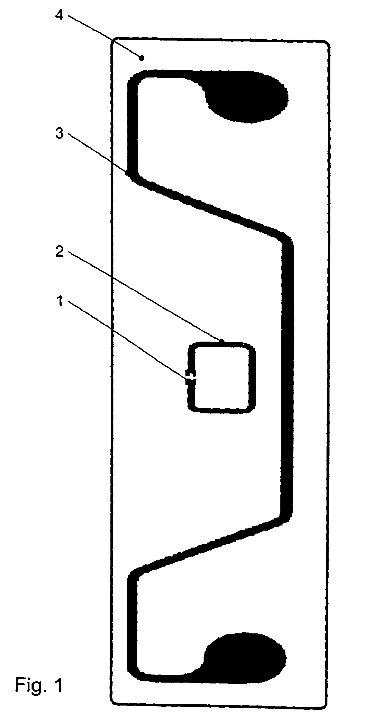 Radio frequency identification transponder antenna