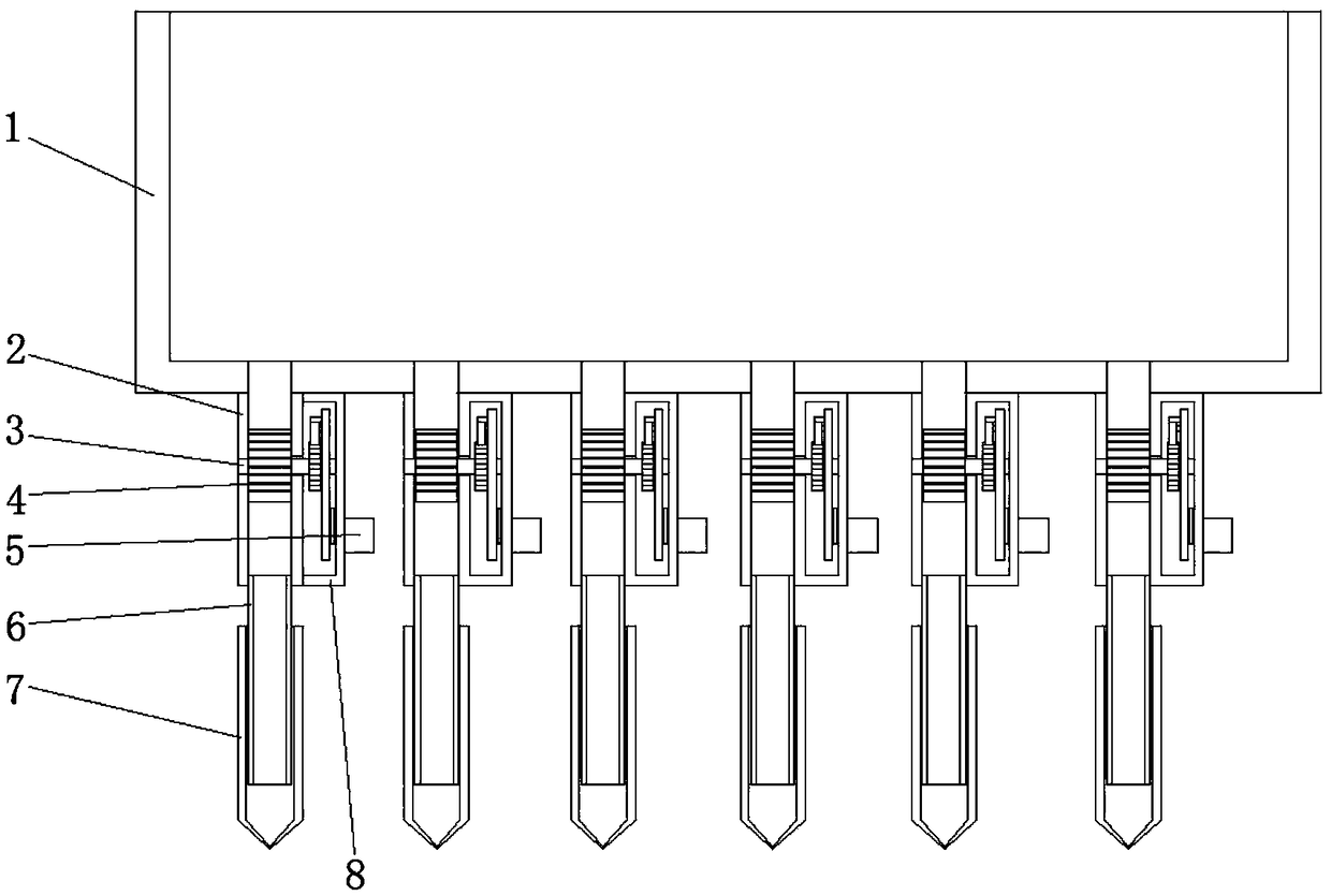 Wheat narrow row line tilling seeding machine