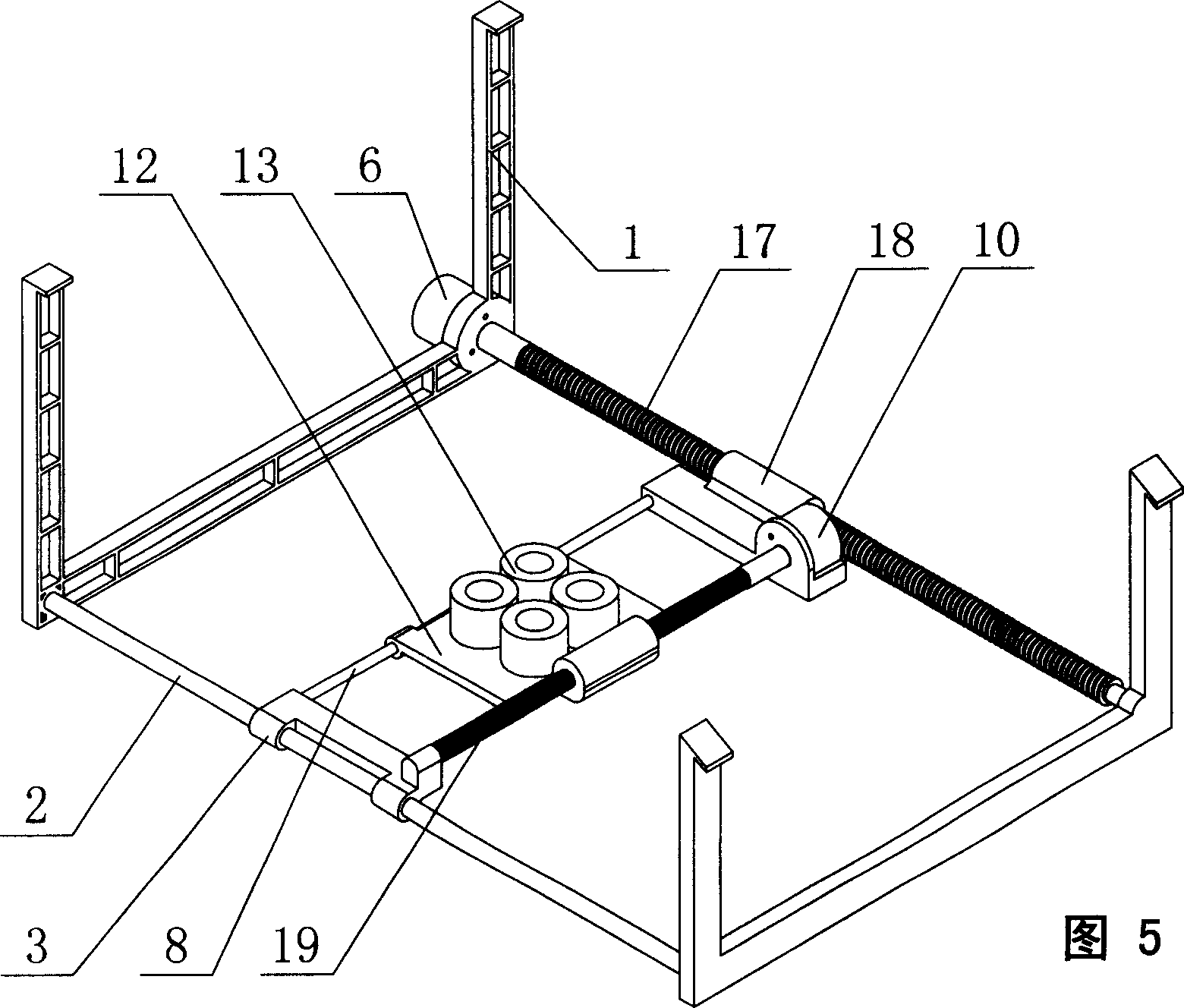 Seal moving device for remote network seal machine