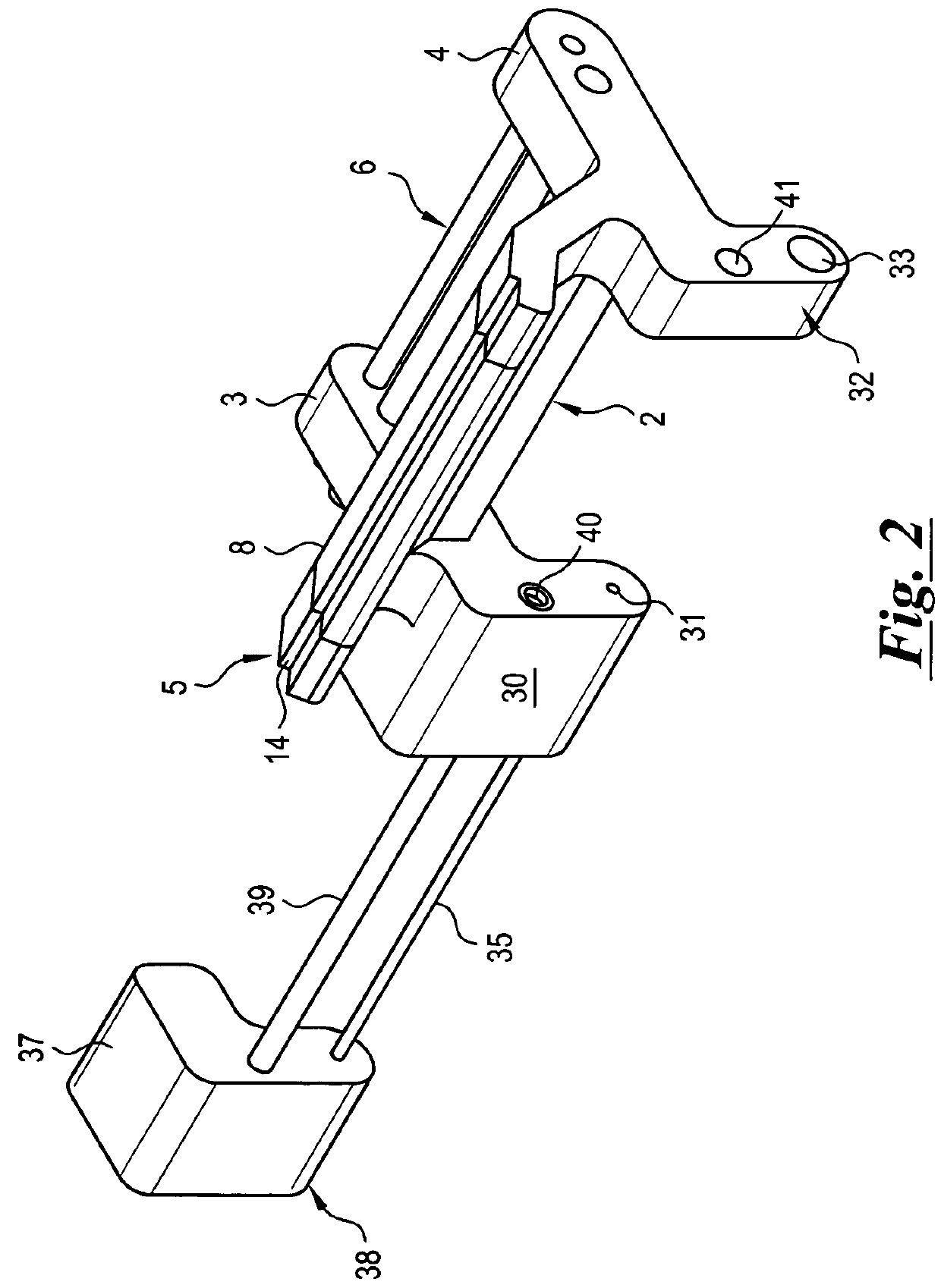 Surgical suturing device, method and tools used therewith