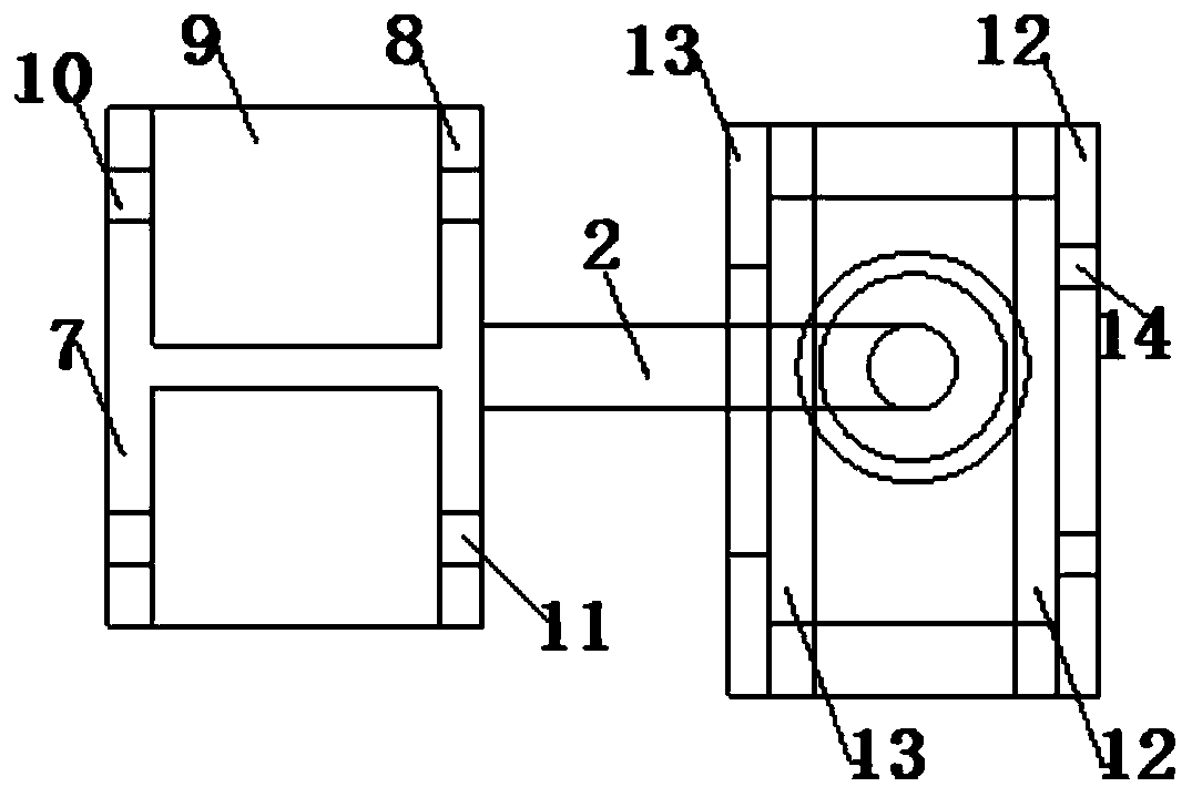 Auxiliary device for keeping horizontal actuation and processing method thereof