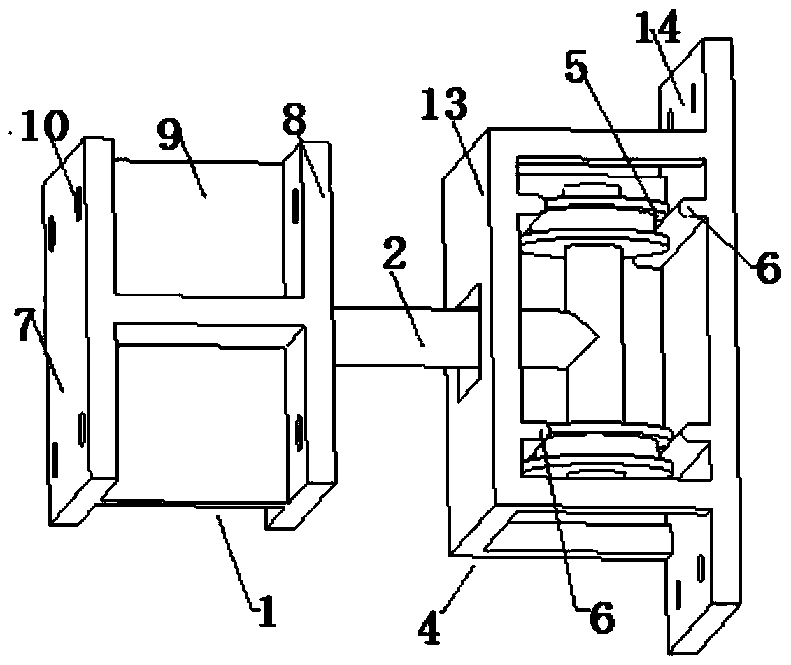 Auxiliary device for keeping horizontal actuation and processing method thereof