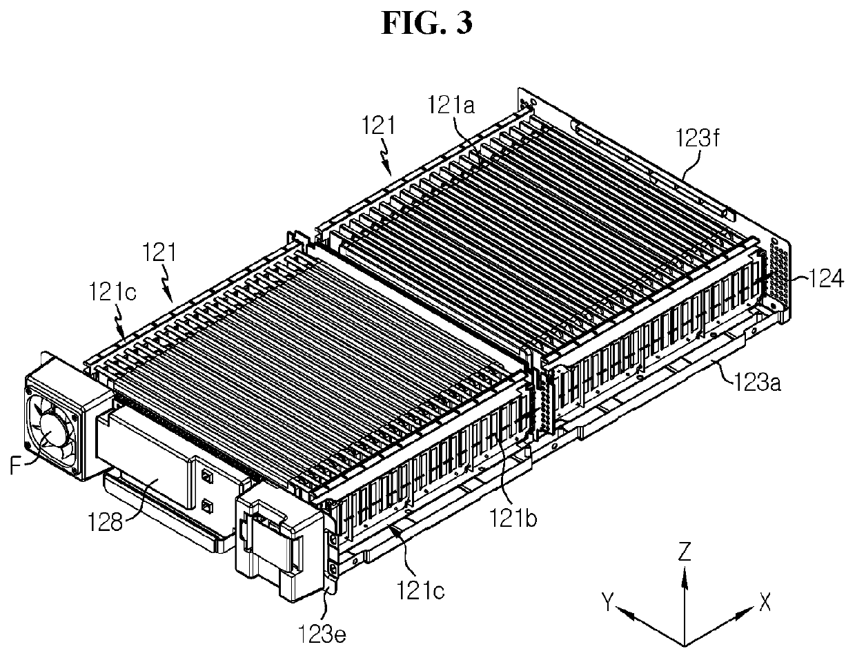 Battery module having structure capable of delaying outflow of fire-fighting water injected therein in case of fire, and battery rack and energy storage device comprising same