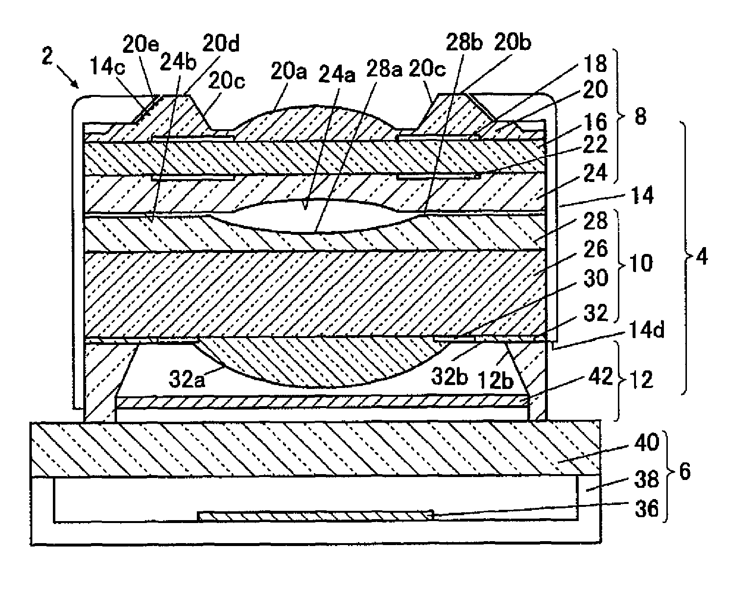 Image pickup device and method for manufacturing the image pickup device