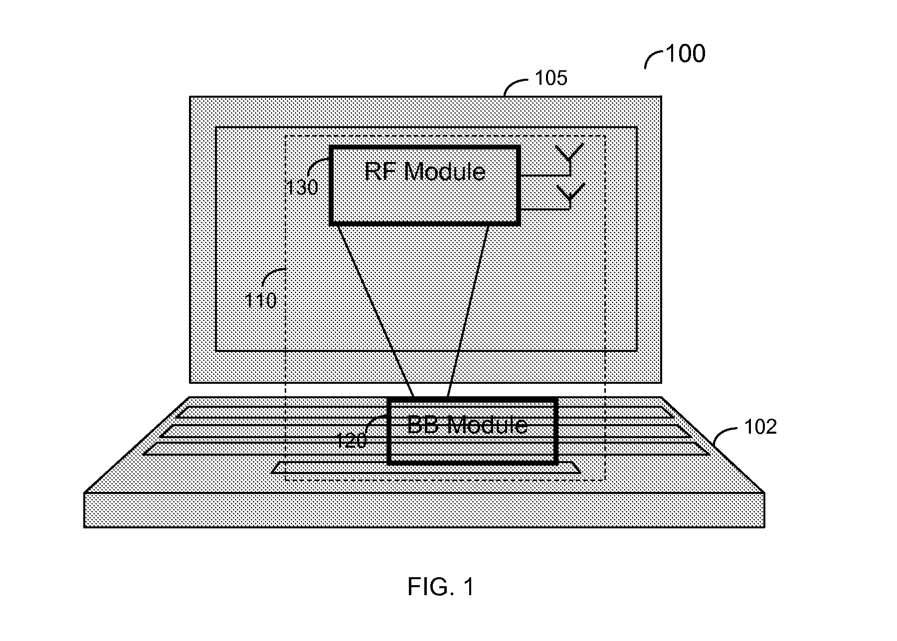 Modular millimeter-wave radio frequency system