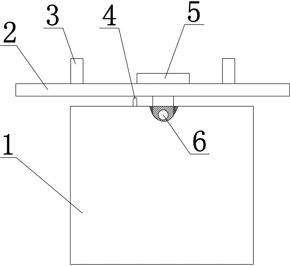 Rotary overhead operation scaffold