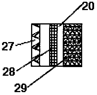 Ventilation device suitable for complex environment and used for removing dust