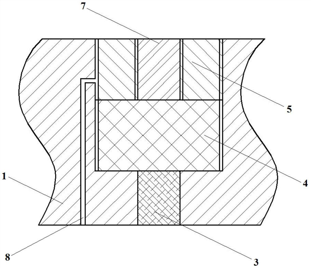 Safety valve structure resistant to high temperature