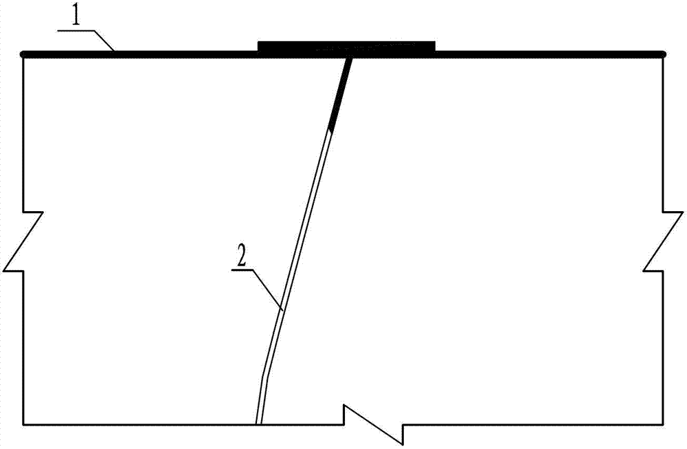 Method for coating and sealing fracture of bed rock in uncovered heavy consolidation grouting