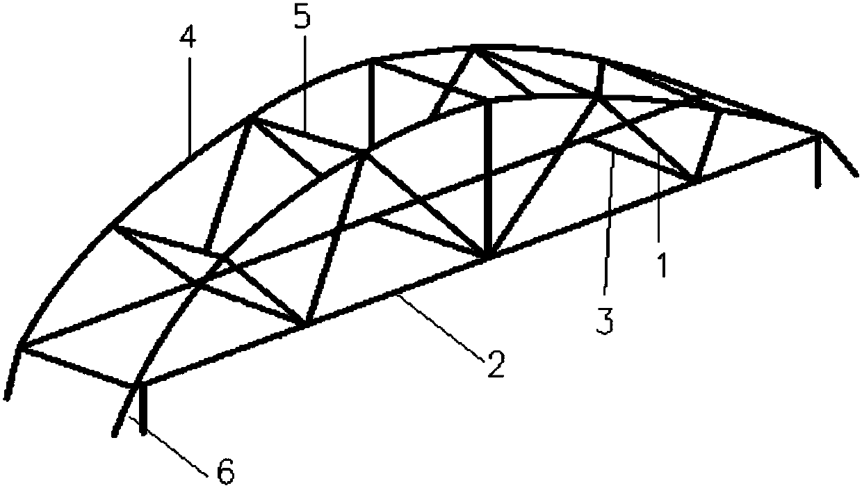 Construction Method of Tension Formed Composite Structure Arch Bridge