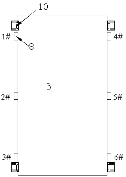 Precise adjustment auxiliary device for track board of high speed railway and adjusting method thereof