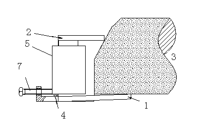 Precise adjustment auxiliary device for track board of high speed railway and adjusting method thereof