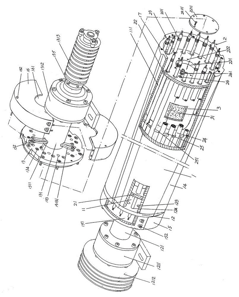 Ironing roller for ironing machine