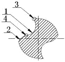 Solid carbide drill chip breaker groove for steel part and design method thereof