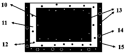 Multifunctional coating of biodegradable scaffold and preparation method thereof