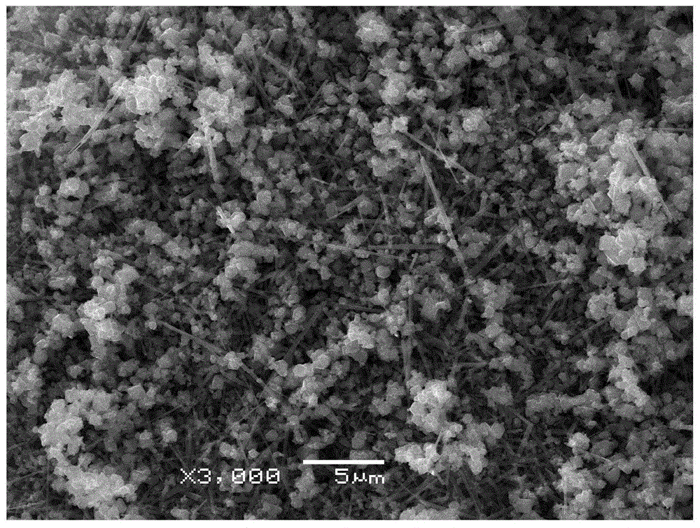 A kind of preparation method of acicular spinel type lithium manganese oxide cathode material