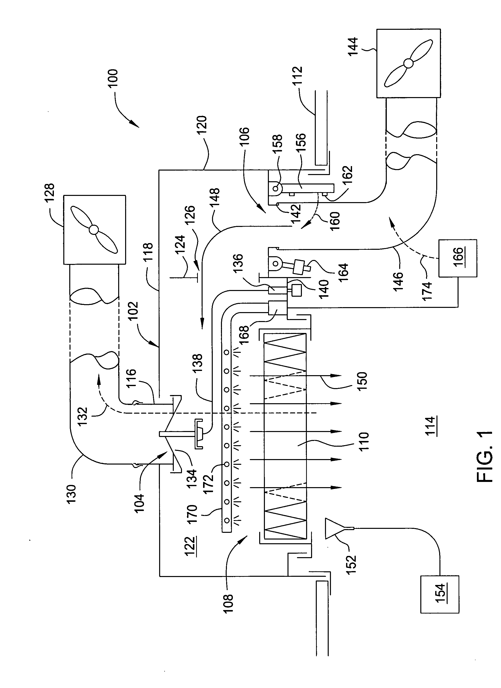 Scan testable filter housing assembly for exhaust applications