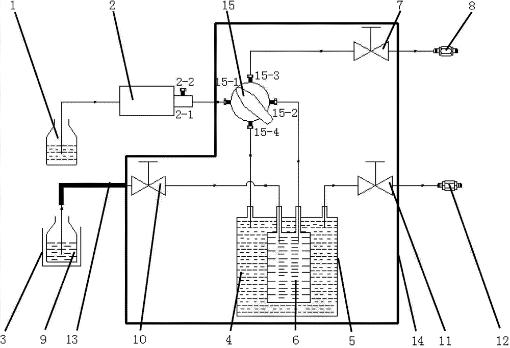 A high-pressure metering pump device for transporting viscous liquid