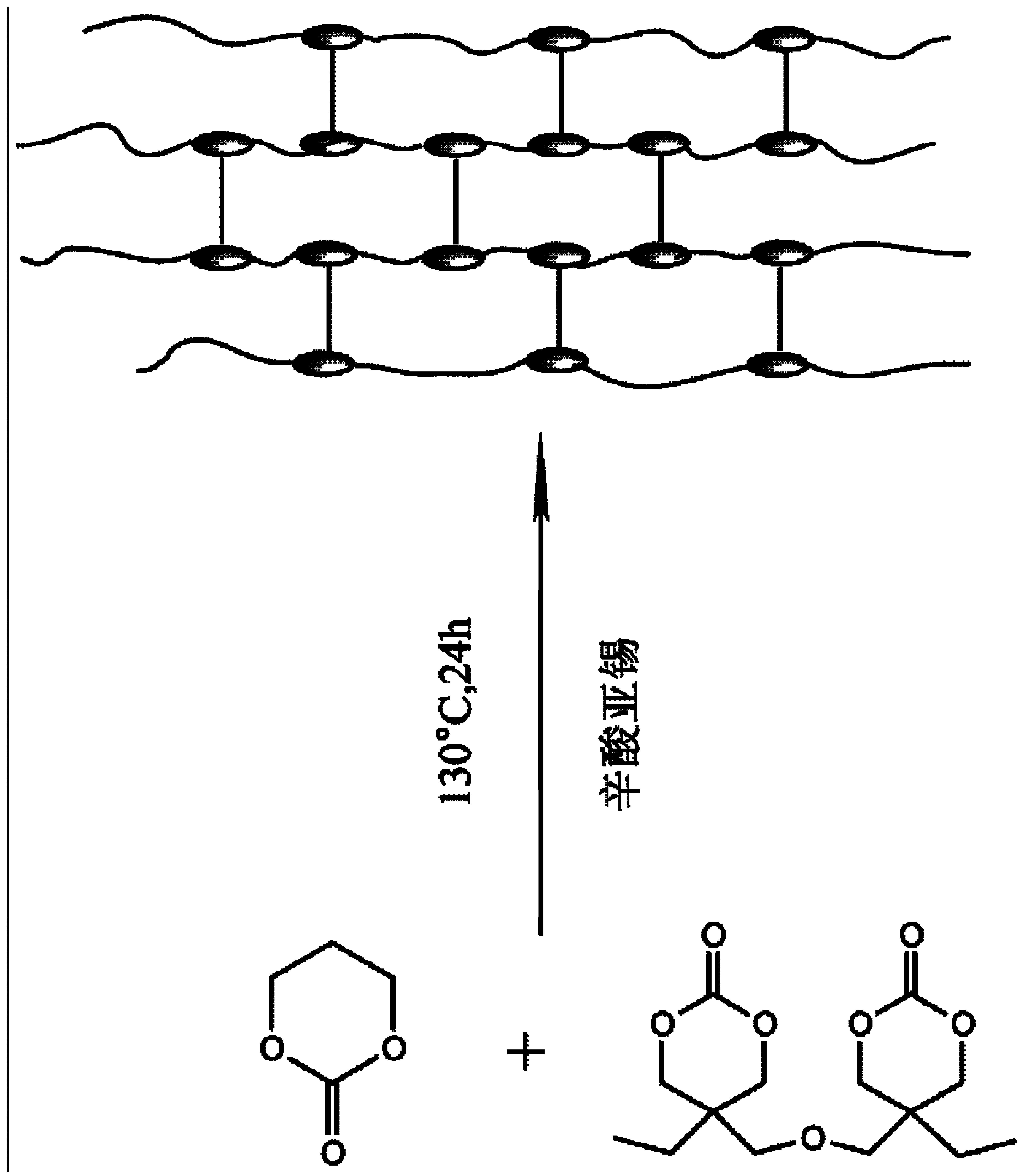 Application of hexahydric cyclic carbonate in biodegradable materials