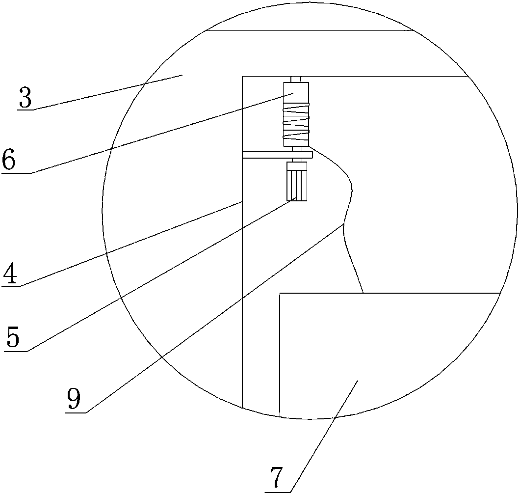 Large-traffic-quantity rail traffic emergency door