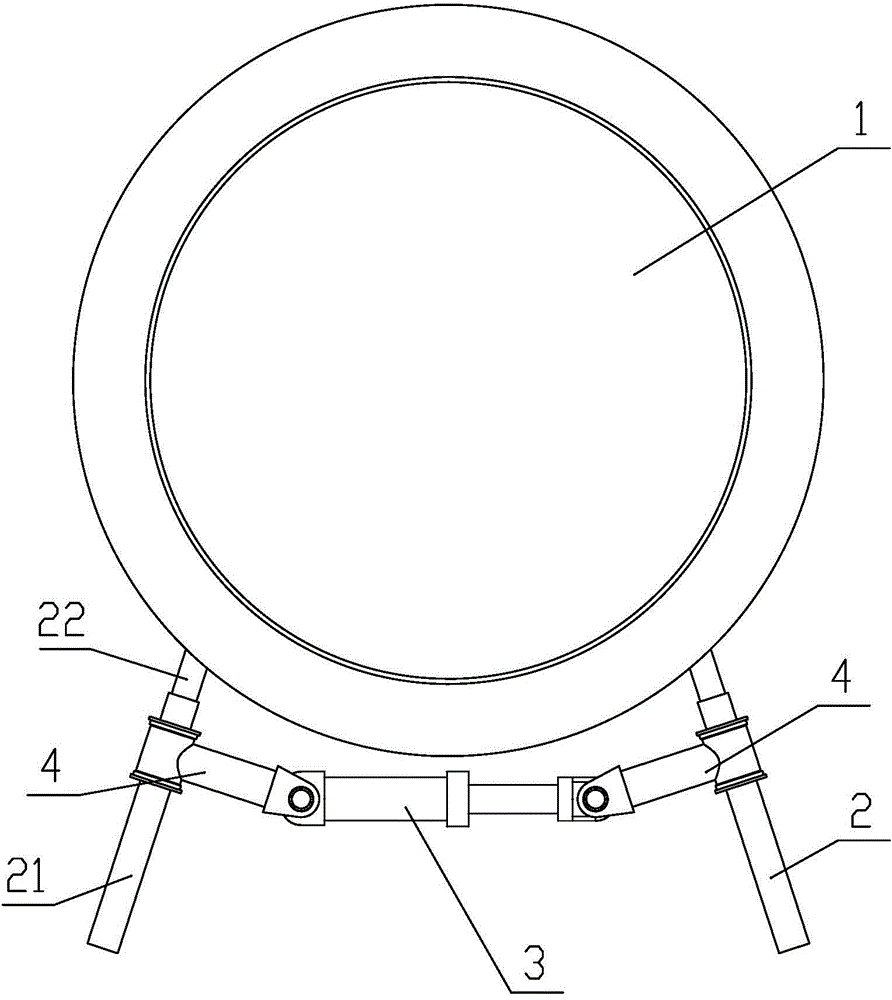 Washing machine damping mechanism and washing machine