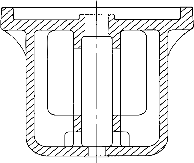 Bogie for freight car and freight car