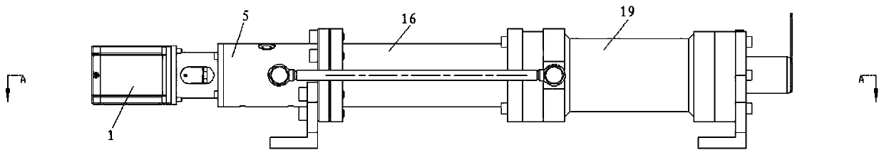 Symmetric digital hydraulic cylinder