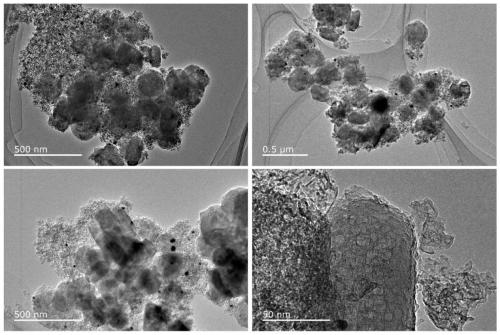 A worm-like mesoporous al  <sub>2</sub> o  <sub>3</sub> / Molecular sieve composite material and preparation method thereof