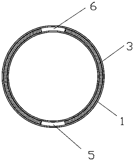 Gas-liquid separation device for enhancing self-absorption of self-absorption type multistage centrifugal pump