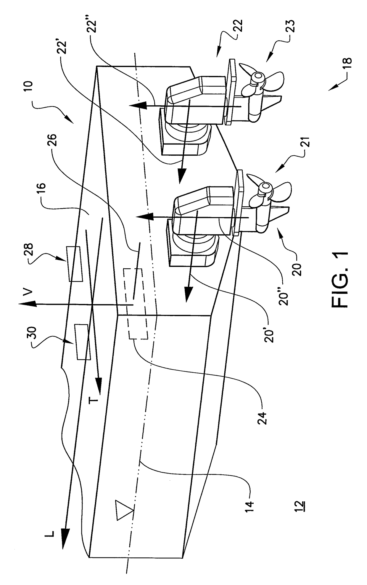 Method for controlling a boat comprising a pivotable drive unit, and a electronic vessel control unit for steering a boat