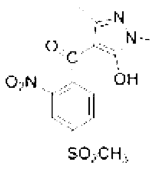 Benzoyl parazole compound as well as synthesis method thereof and application of same as herbicide