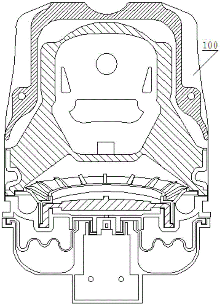 Switching type semi-active engine mount