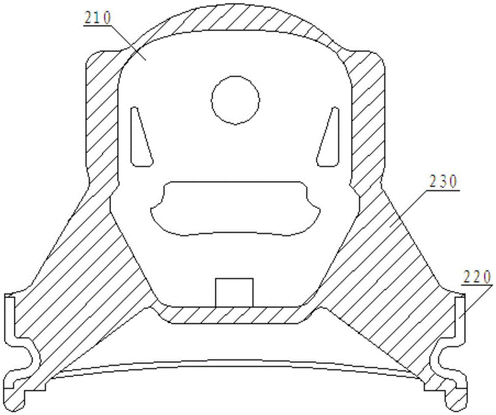 Switching type semi-active engine mount