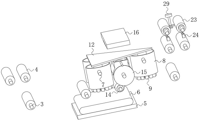 Textile cloth wetting device for spinning