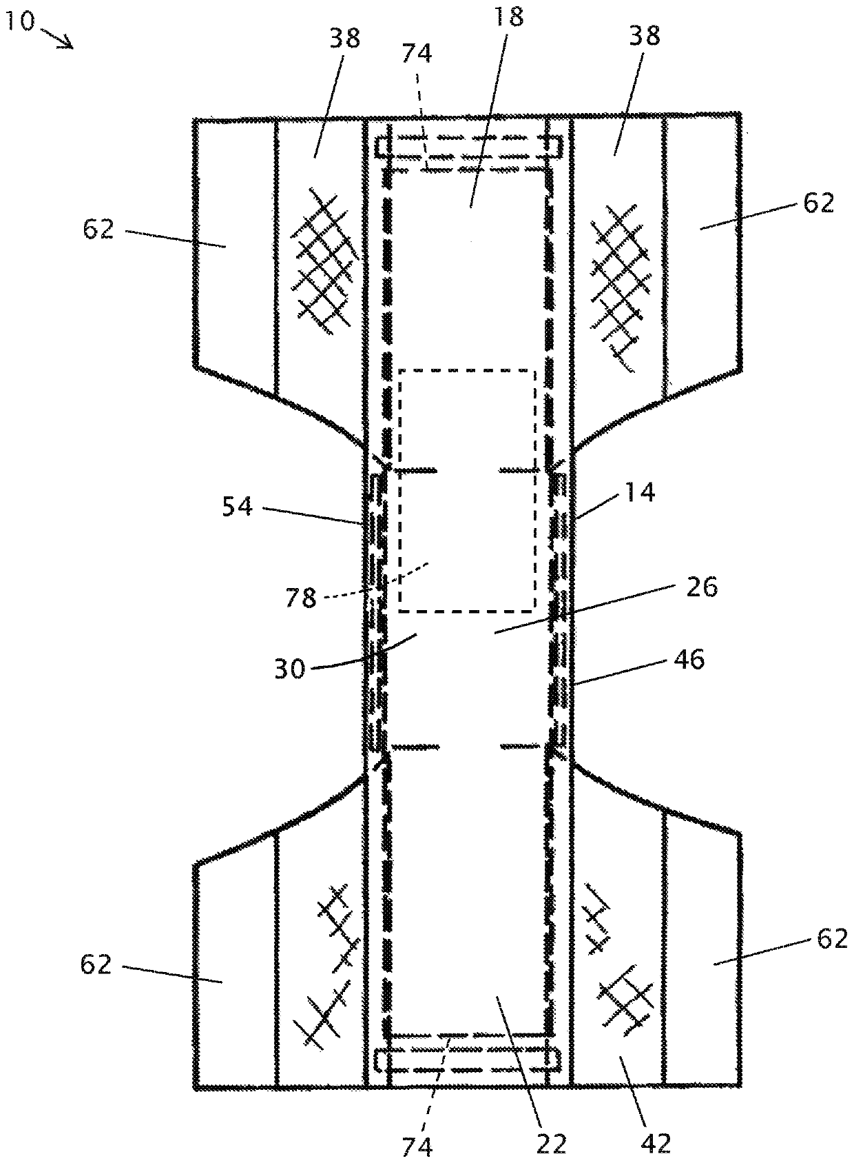 Absorbent laminates, absorbent cores and disposable articles utilizing the absorbent laminates, and related methods