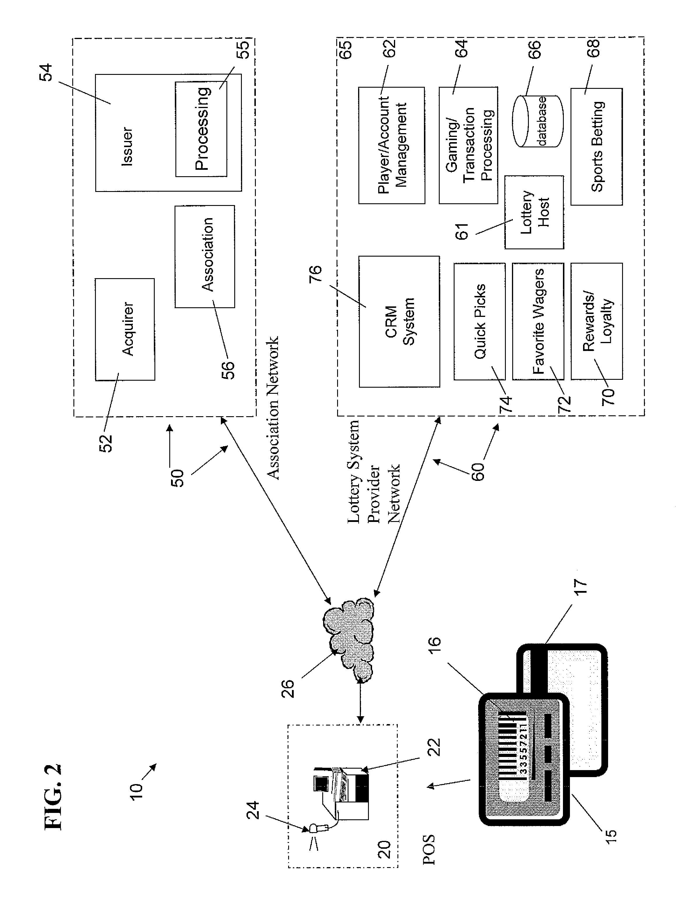 System, device and method for paperless wagering and payment of winnings