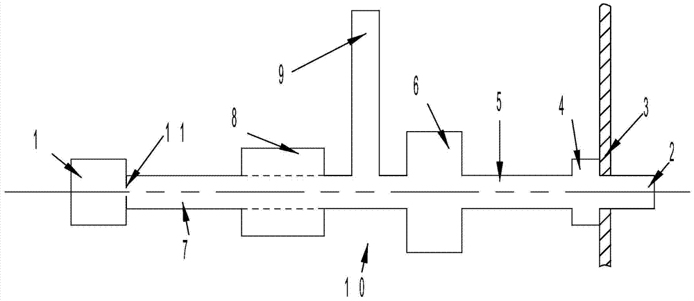 A suction structure of a refrigeration compressor