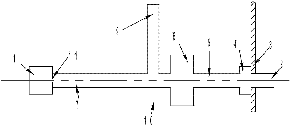 A suction structure of a refrigeration compressor