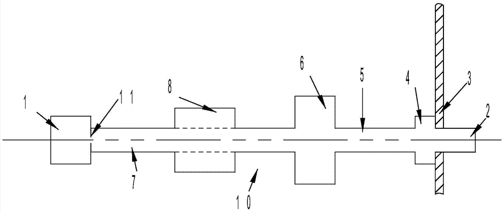 A suction structure of a refrigeration compressor