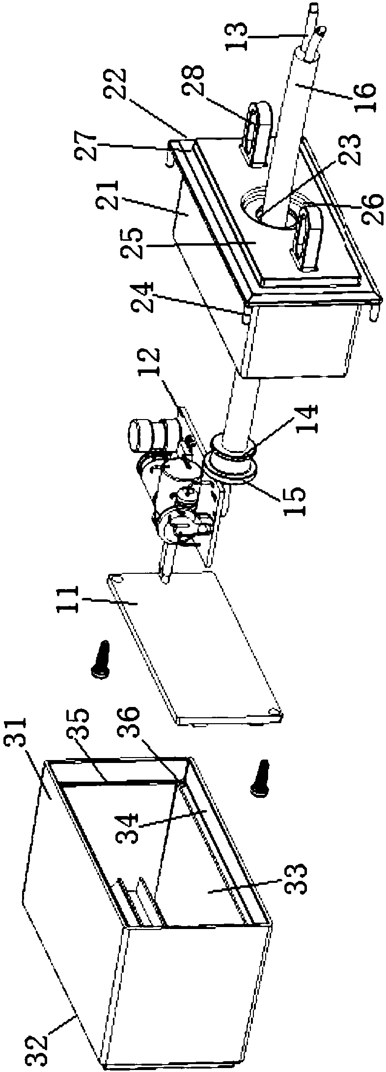 Solid package LED cold light source