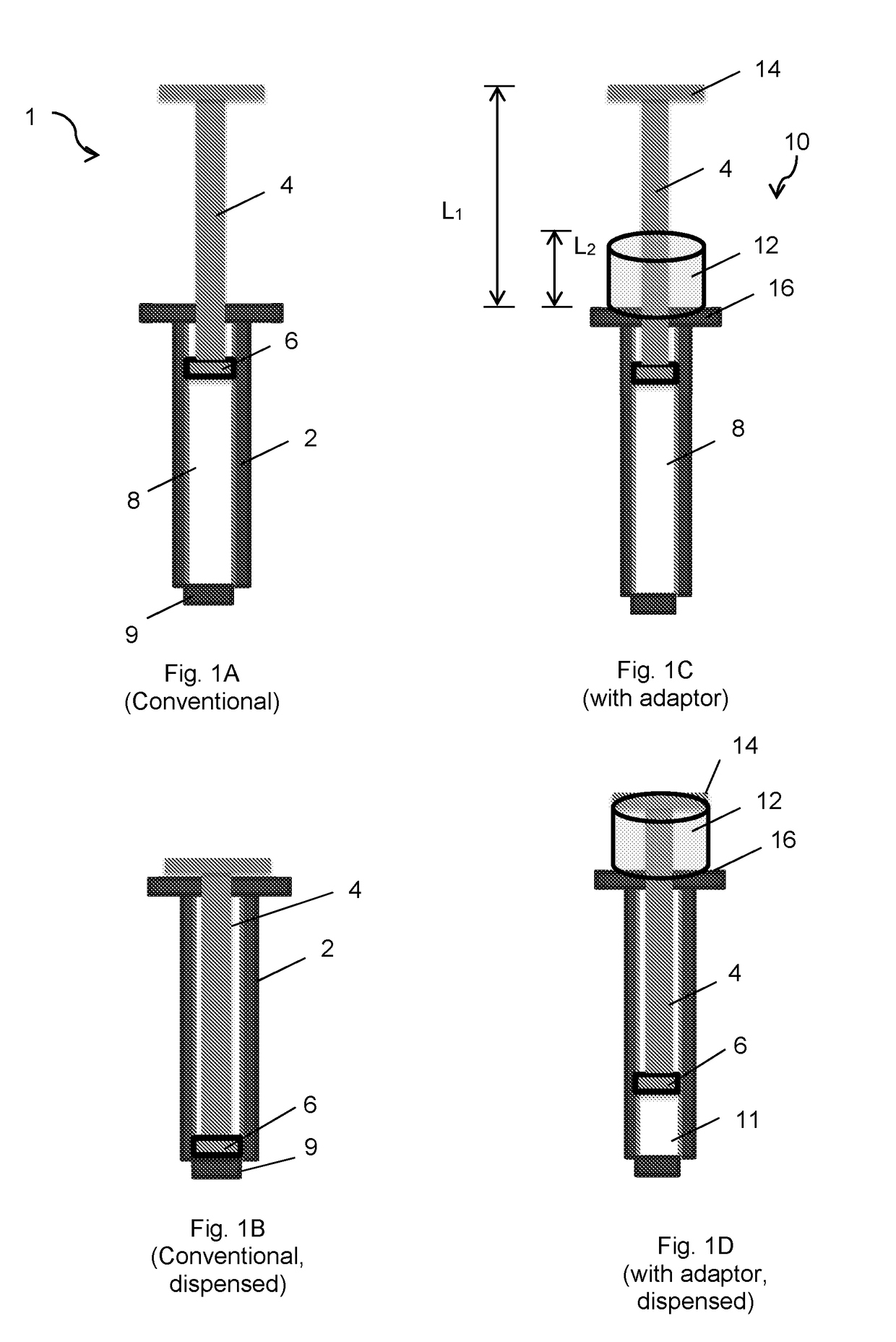 Syringes with plunger rod dose control mechanism