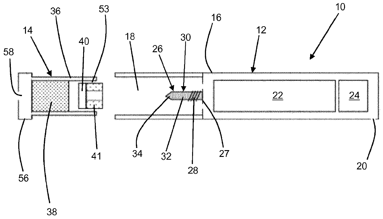 An aerosol-generating system comprising multiple aerosol-forming substrates and a piercing element