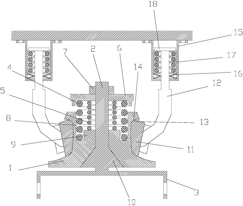 Ceiling lamp vibration reduction installer