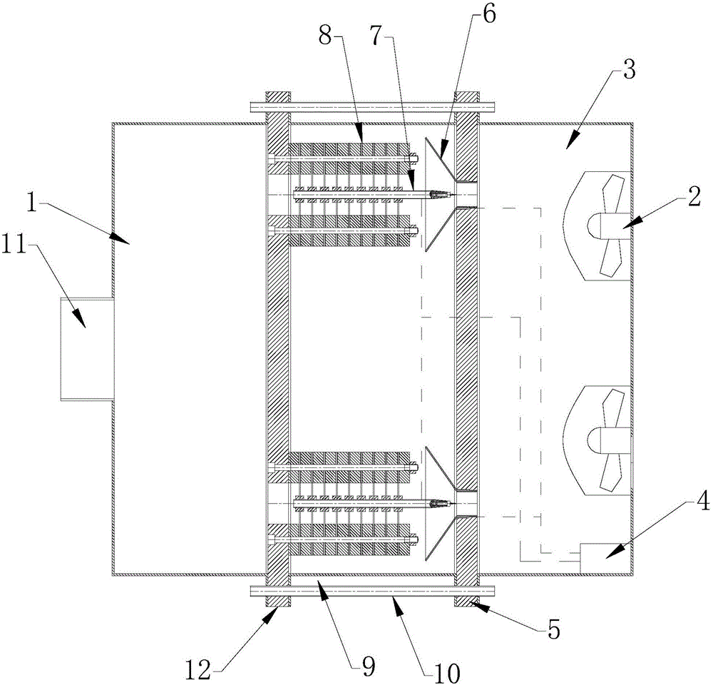 Oxygen-rich negative ion energy-saving filter