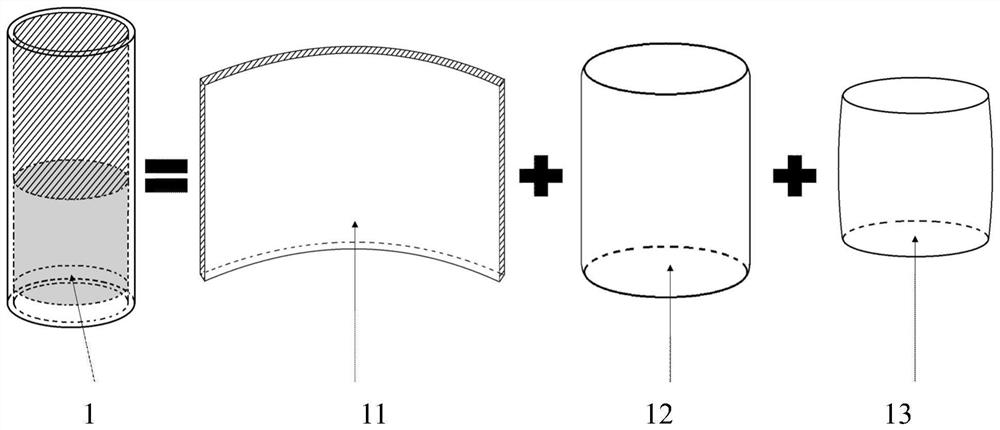 Explosion-proof structure, device and manufacturing method of battery heat dissipation and pressure relief energy recovery